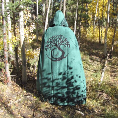 green wizard cloak